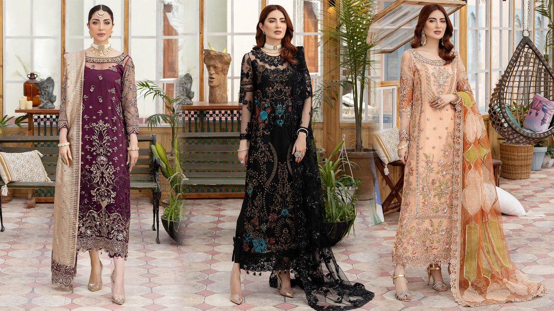 Pakistani Eid Dresses 2024 Latest Eid Dresses Online – Nameera by