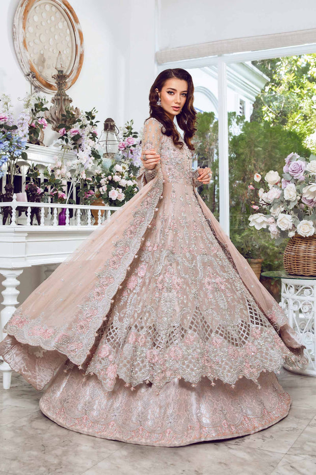 Beautiful Pakistani Wedding Dress in Bridal Lehenga Gown Style
