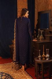 Buy Classic Regal Blue Pakistani Salwar Kameez with Dupatta Dress In United States