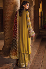 Buy Luxury Acid Green Embroidered Chiffon Pakistani Party Dress Salwar Suit 2024