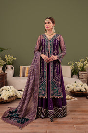 Buy Luxury Embroidered Pakistani Salwar Kameez Purple Suit Dupatta 2023