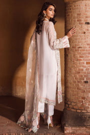 Buy Luxury Ivory Embroidered Chiffon Pakistani Party Wear Salwar Suit 2024