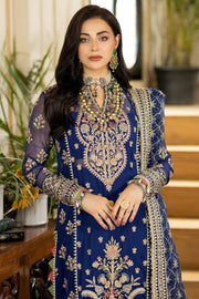 Embroidered Pakistani Salwar Kameez in Premium Chiffon Fabric