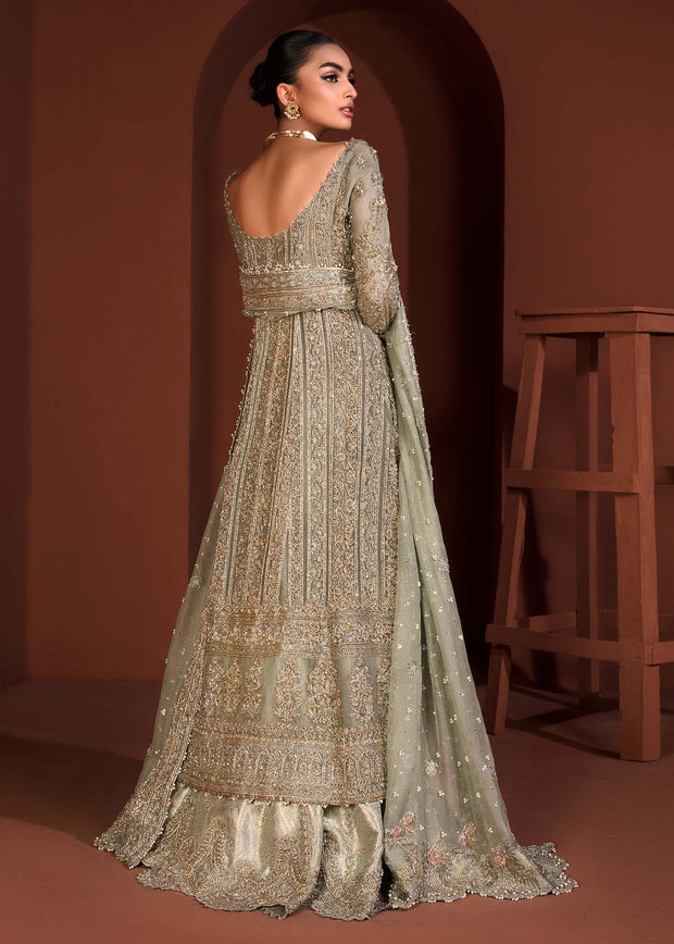 Gown Lehenga Dupatta Pakistani Bridal Dress