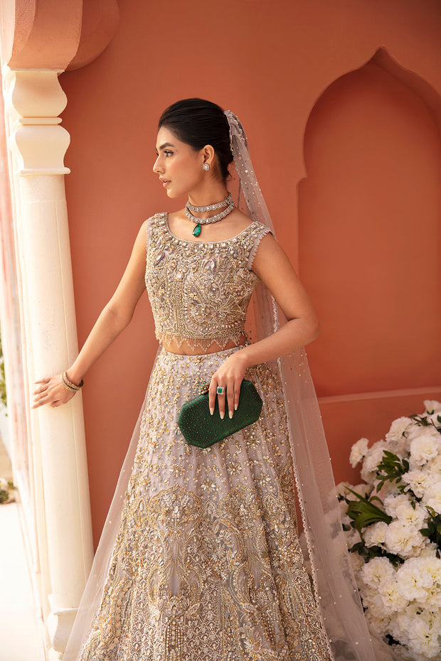 Latest Embellished Wedding Lehenga and Choli Dress for Bride
