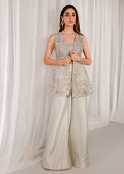 Latest Indian Wedding Dress in Classic Jacket and Pants Style