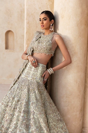 Latest Lehenga Choli Dupatta Embellished Indian Bridal Dress