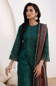 New Luxury Teal Green Embroidered Pakistani Salwar Kameez Dupatta Suit in USA