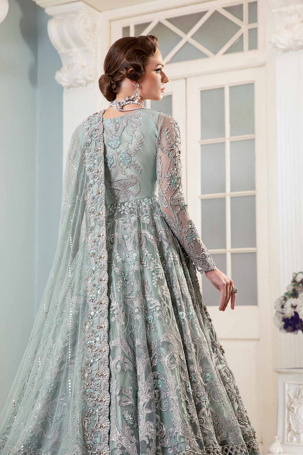 Pakistani Bridal Lehenga and Gown Walima Dress