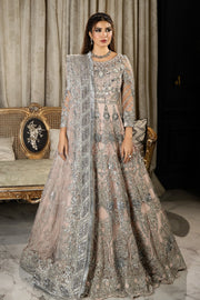 Pakistani Bridal Outfit in Embellished Pink Gown Style Online