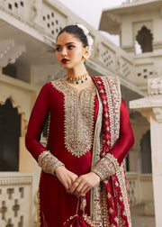 Pakistani Wedding Dress in Kameez Churidar Style