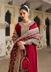 Pakistani Wedding Dress in Kameez and Churidar Style