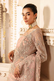 Pakistani Wedding Dress in Pink Sharara Kameez Style Online in USA