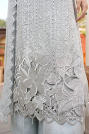 Pearl Shade Embroidered Floral Designed Pakistani Salwar Kameez Suit 2023