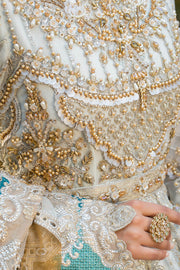 Pishwas Frock Embellished Pakistani Wedding Dress