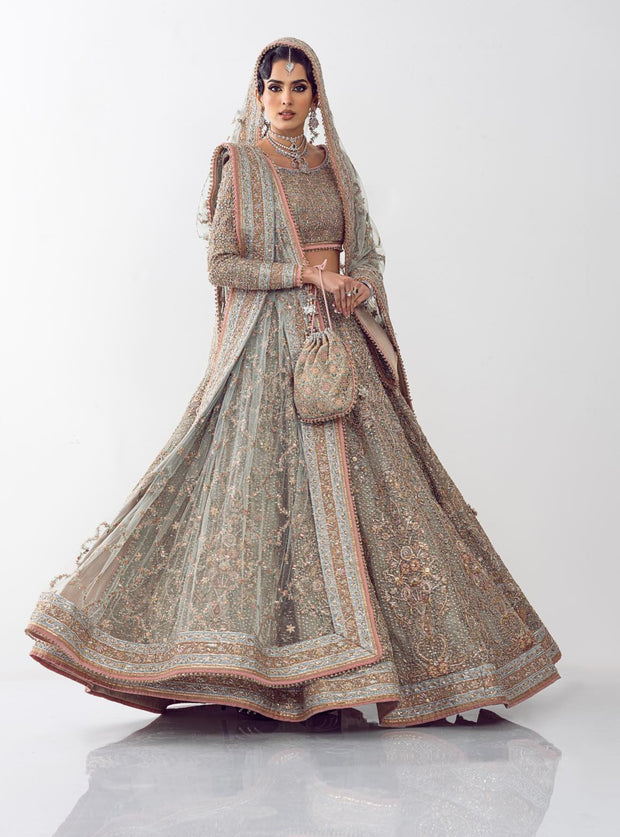 Premium Lehenga Choli and Dupatta Bridal Wedding Dress Online