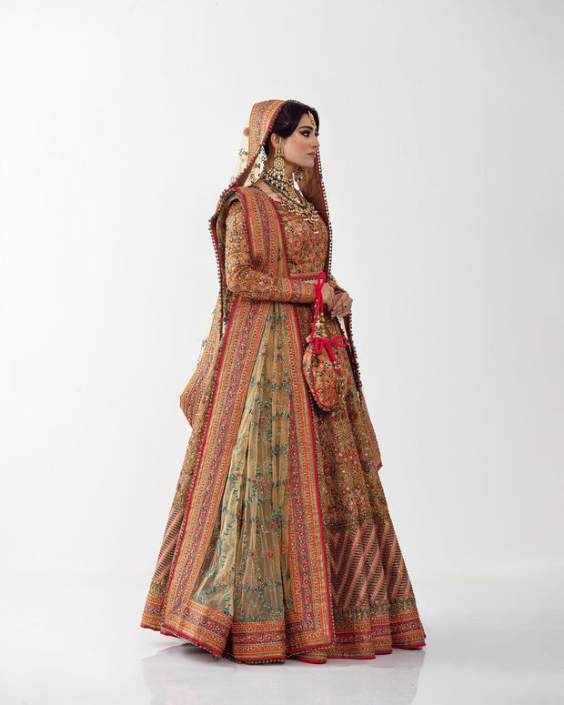 Royal Embellished Lehenga Choli Dupatta Dress for Wedding