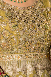 Royal Pakistani Wedding Dress in Pishwas Frock Style