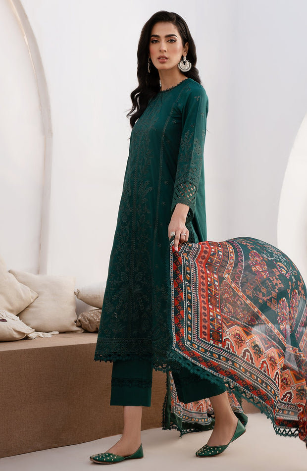 Try Luxury Teal Green Embroidered Pakistani Salwar Kameez Dupatta Suit in USA