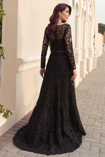 beaded lace wedding dress with plunging neckline Shimmering A-Line Designer Wedding Dress – Brydealo main image 0