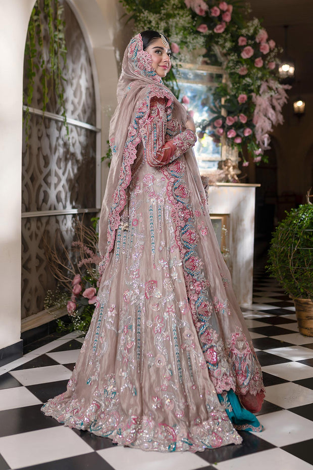 Bridal Maxi for Walima with Embroidery