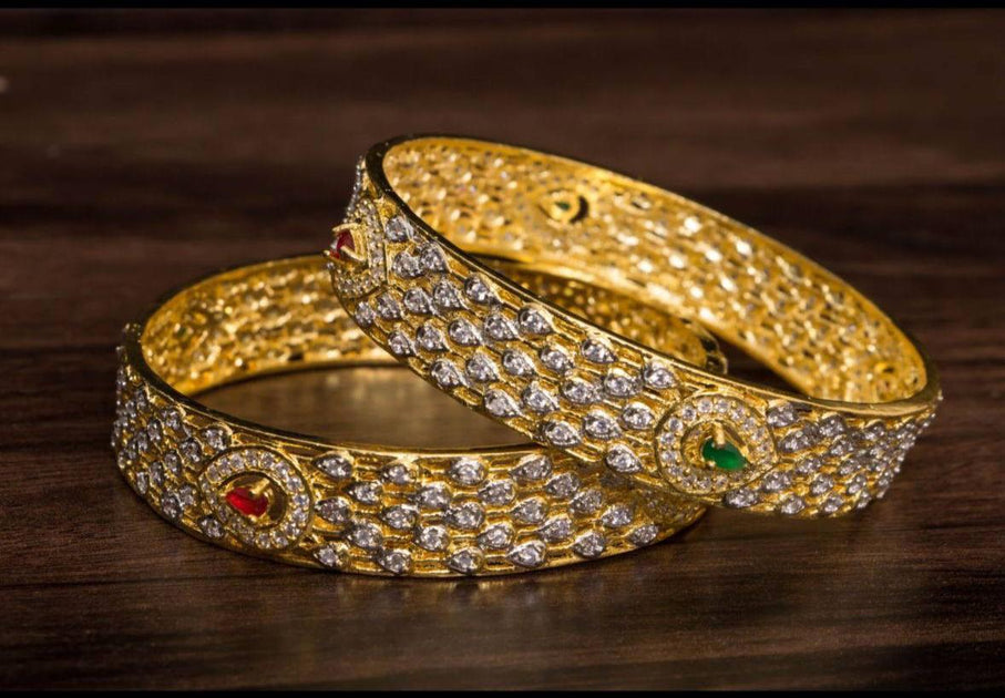 Bridal Gold Plated Karay for Bride Latest Collection – Nameera by