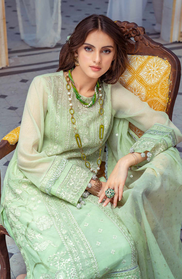 Cotton Net Kameez Trouser Pakistani Embroidered Dress Online
