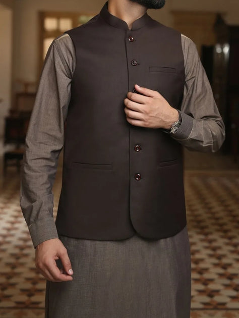 Pakistani mens waistcoat for the Eid M2659