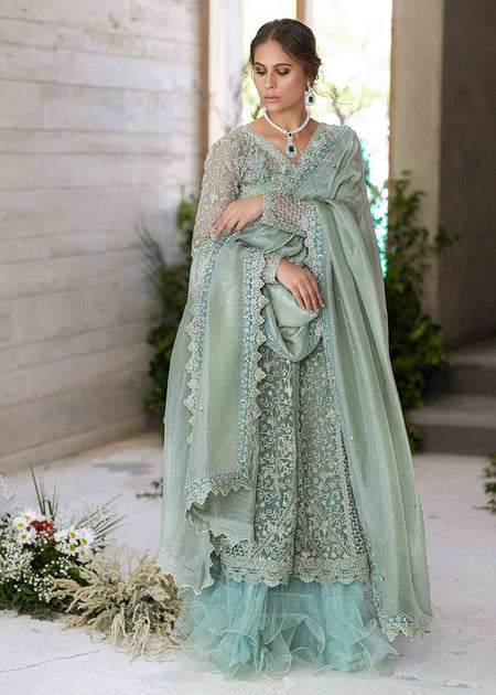 Buy Pakistani Maternity Clothes for Godh Bharai in USA – Nameera by Farooq