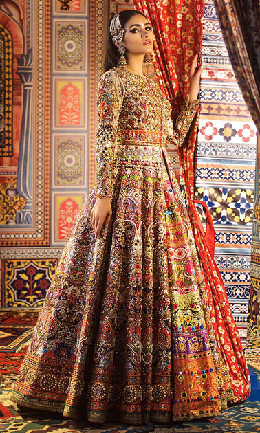 organza mehndi dress Bridal Mehndi Dress 2.3K reels on Instagram
