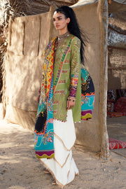 Embroidered Sharara Shirt Pakistani Eid Dress in Lawn 2022