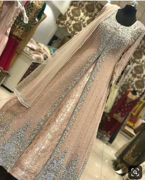 Pakistani Bridal Dresses Latest Designs Online  Tagged "Perla Moti Work"  Nameera by Farooq