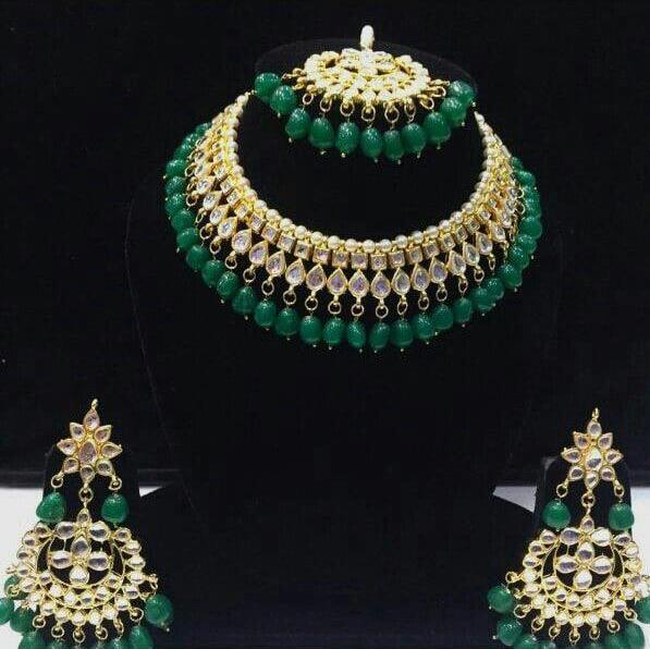 Green Jewellery Buy Green Color Bridal Jewellery Online Nameera by