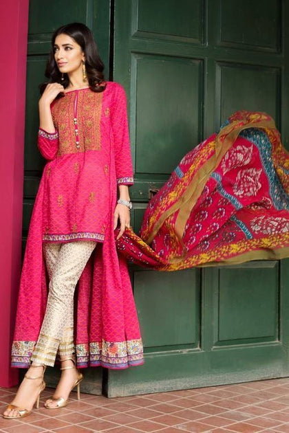 Lawn dress by khaadi Model L 58
