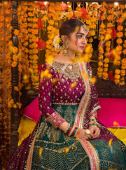 Indian Mehndi Dresses for Bride