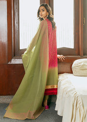 Latest Embroidered Pink Kameez Trouser Pakistani Eid Dress
