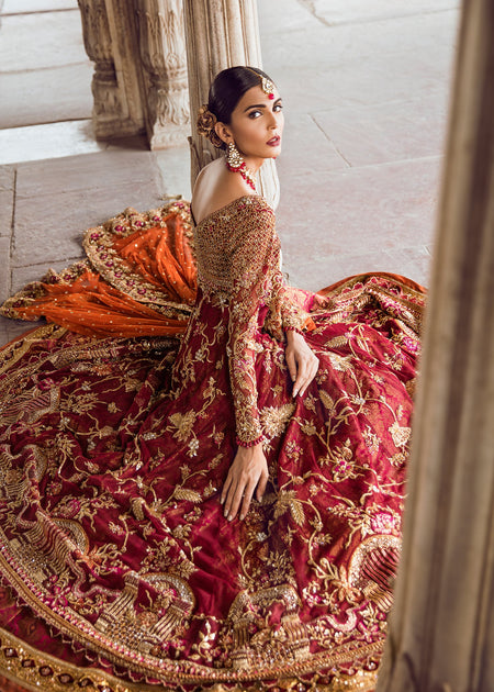 Deep red hotsell color dress