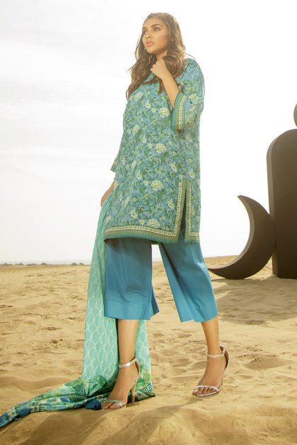 Casual Printed Lawn Dresses Fully Digitally Printed Nameera by Farooq Casual Printed Lawn Dresses Fully Digitally Printed Nameera by Farooq