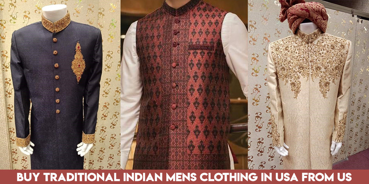 Traditional indian mens clothing near me outlet
