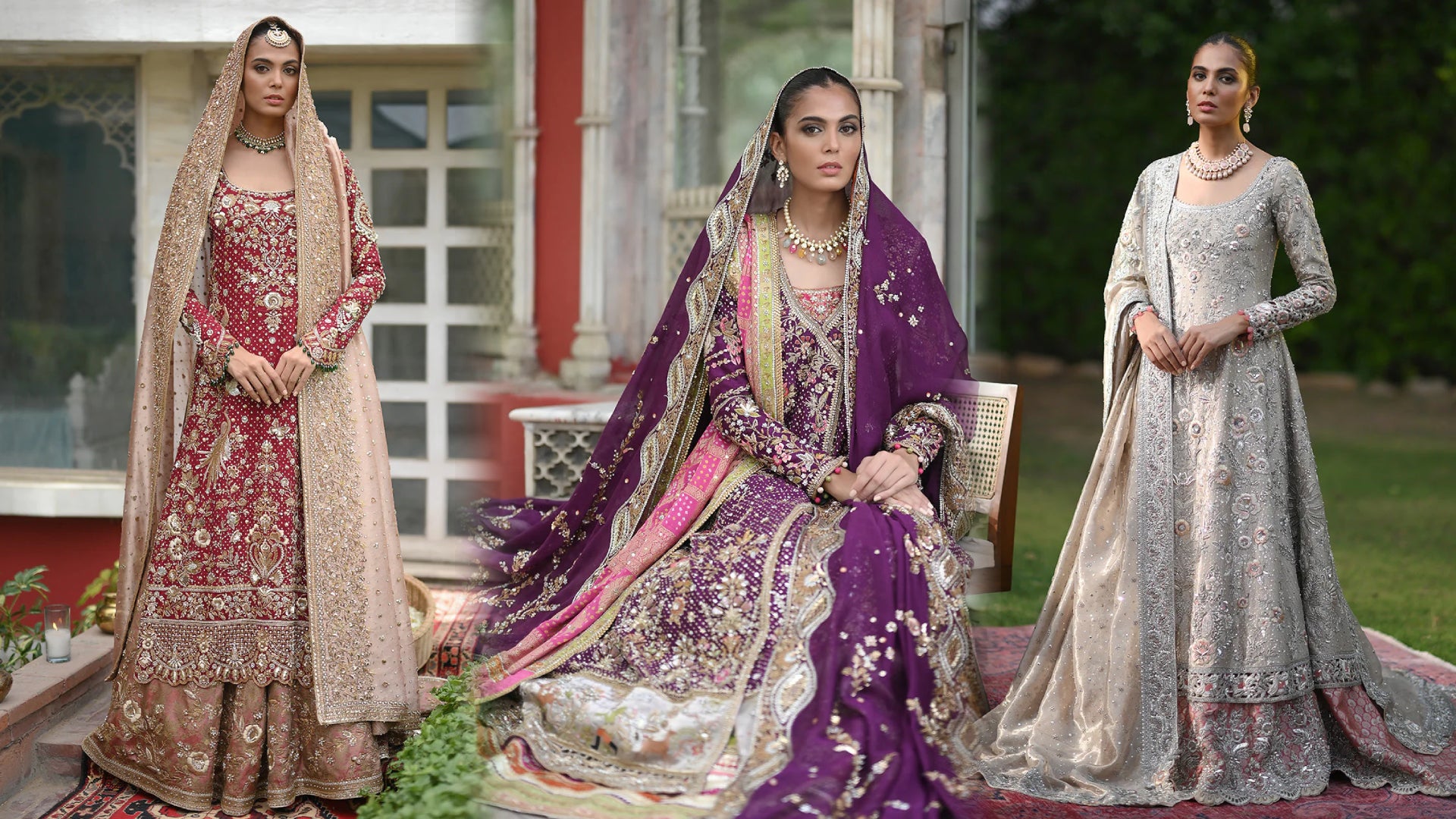 Minimalist bridal lehenga online