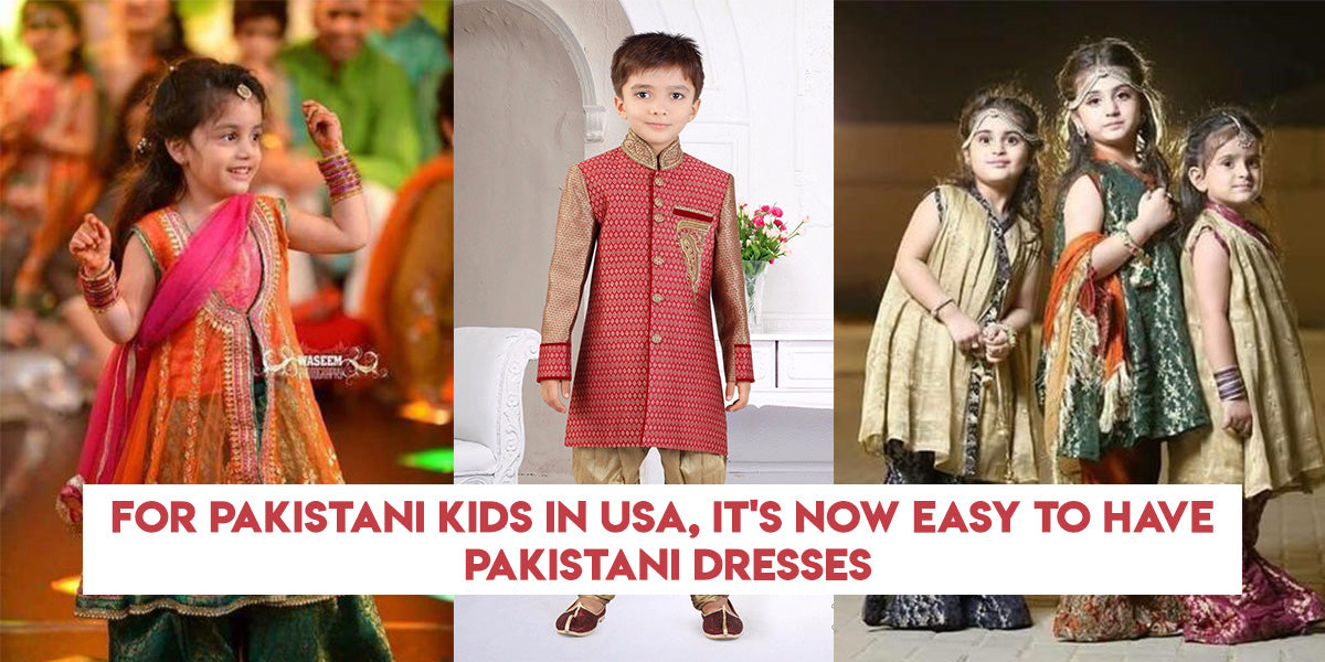 Pakistani dresses for online kids