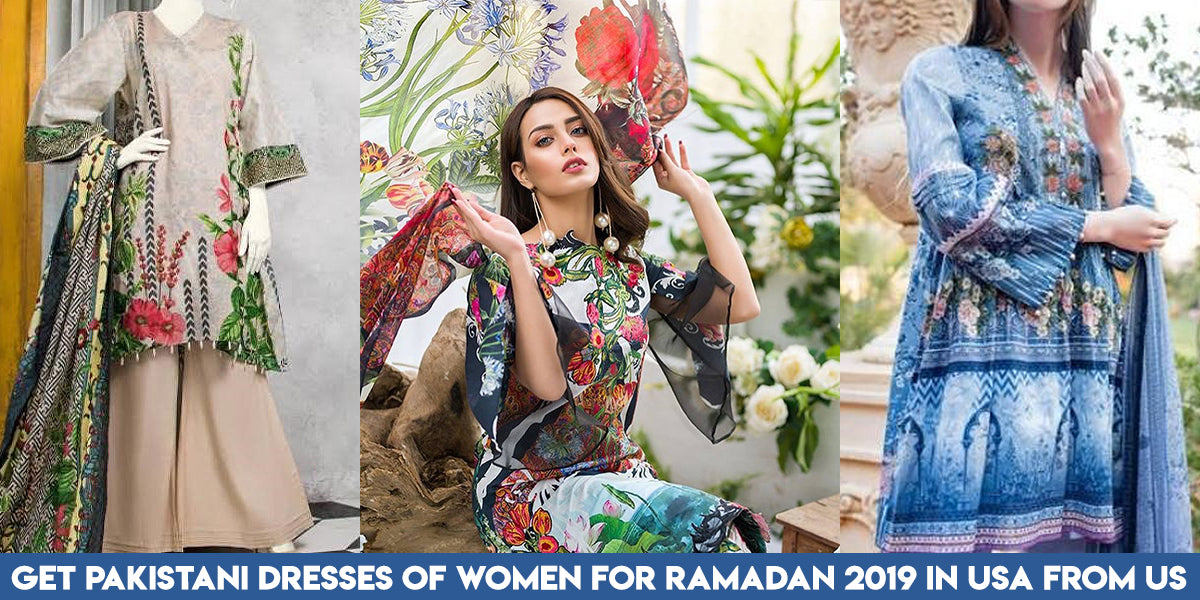 Get Pakistani Dresses of Women for Ramadan 2019 in USA from us Nameera by Farooq