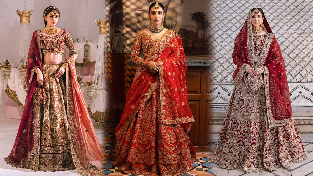Pakistani bridal lehenga design 2019 on sale