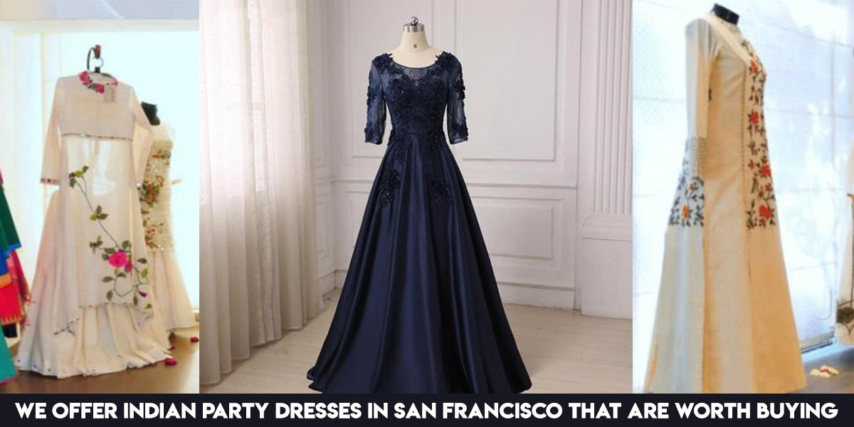 Indian Party Dresses in San Francisco CA USA Worth Buy Buying  Nameera by  Farooq