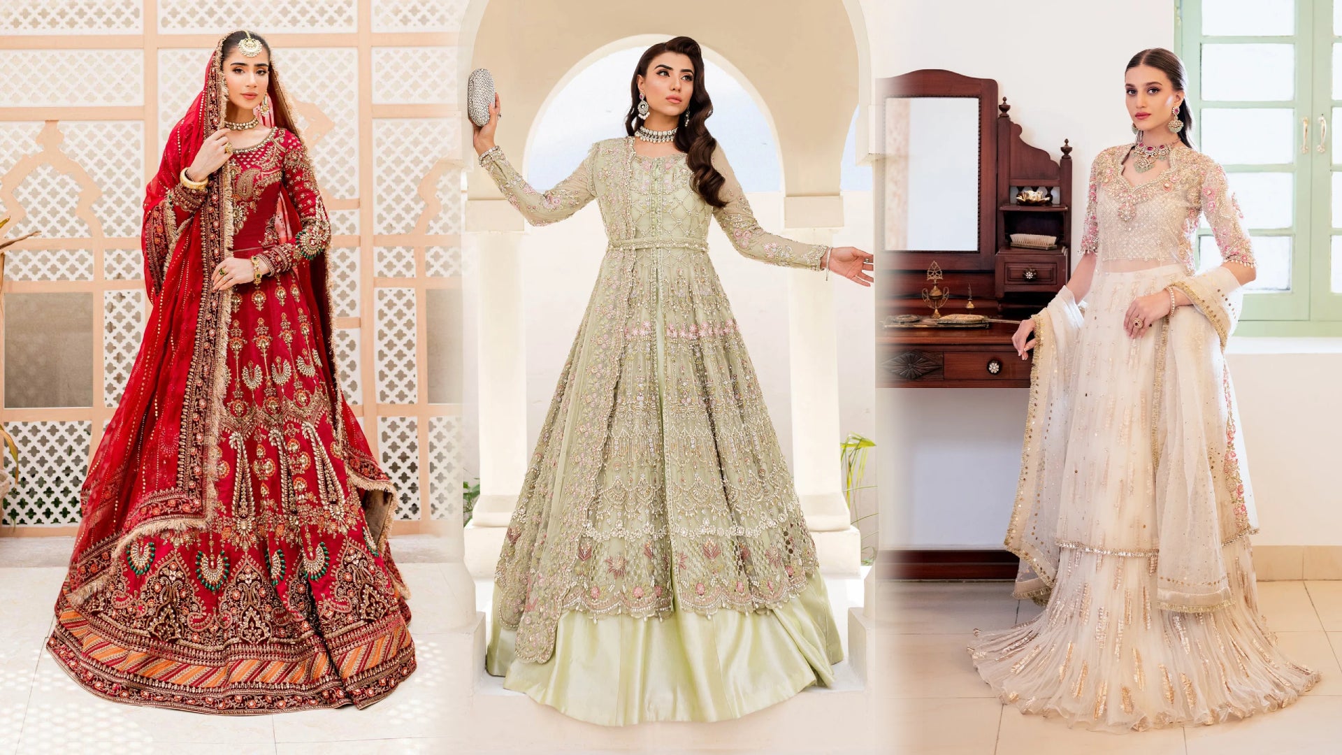 Trendy Bridal Hairstyles: Elevate Your Wedding Look – Nameera by Farooq