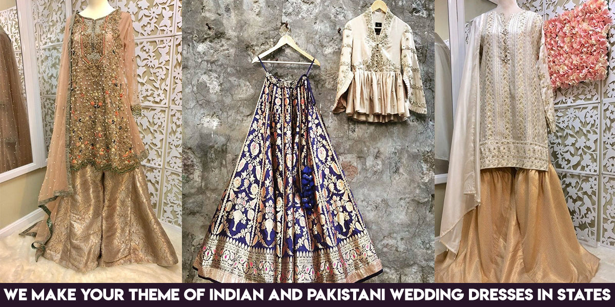Pakistani wedding dress for bride sister cheap