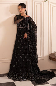ZRF 003 GISELE - Elegant Sequins Embroidered Net Blouse