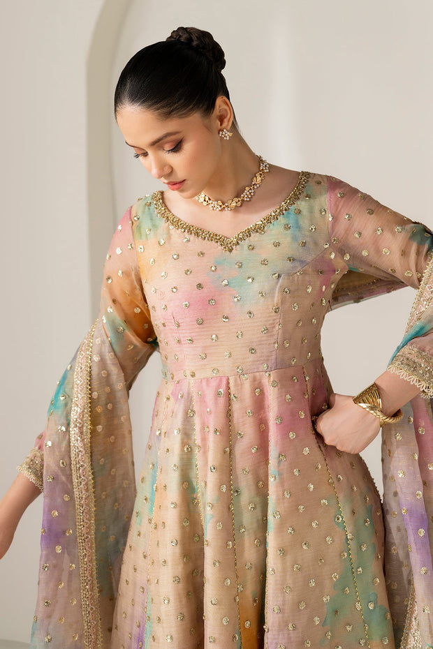 Digital Printed Patti Frock Set
