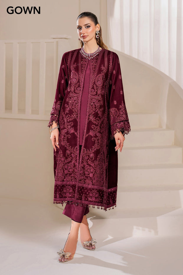 Handmade Beaded Velvet Shirt