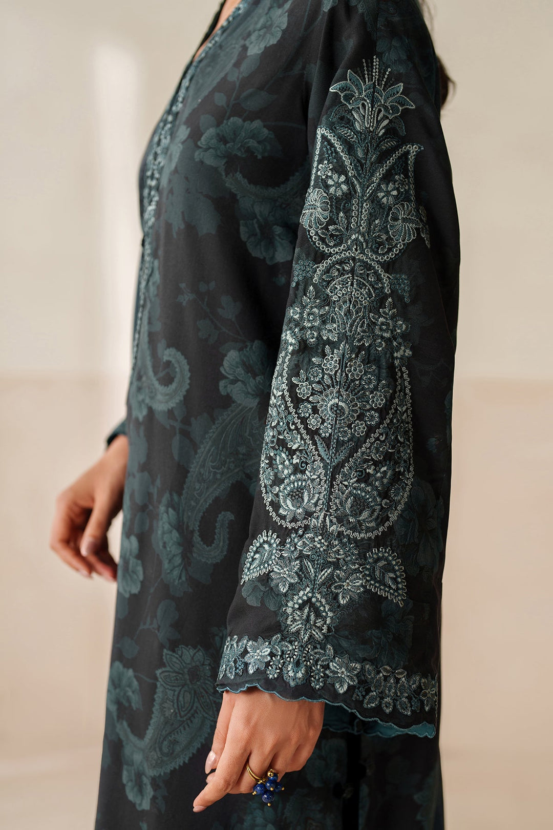 Viscose Silk Shirt and Trouser Set